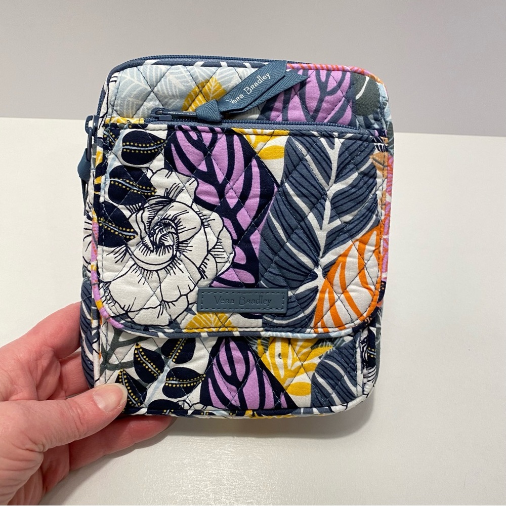 Vera Bradley RFID Mini Hipster NWT Palm Floral
